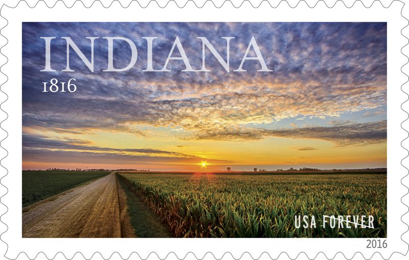 Indiana Statehood Stamp