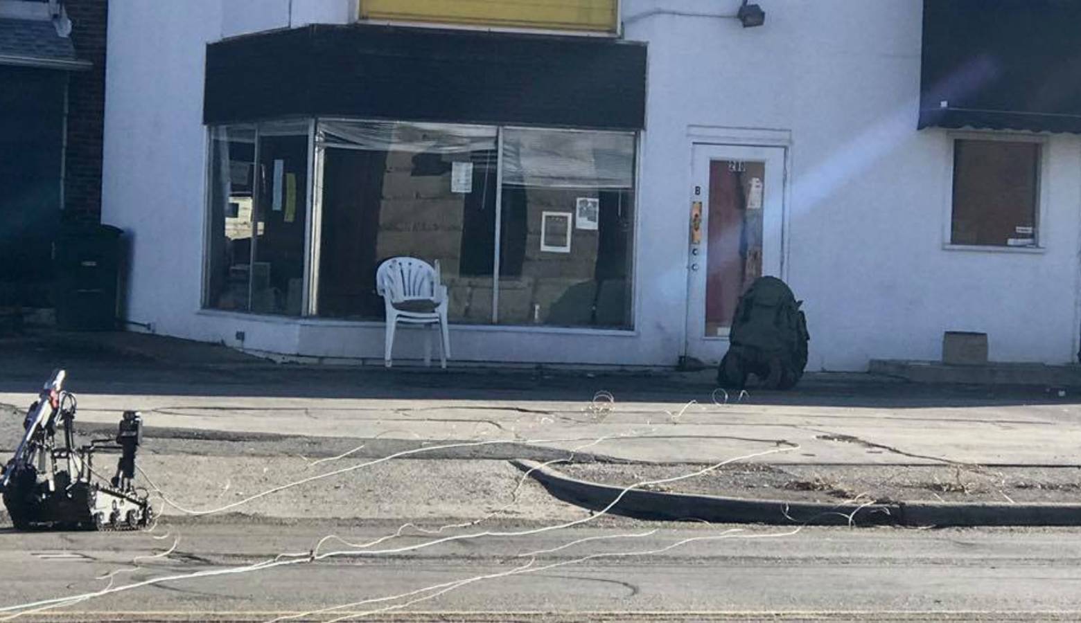 Suspicious package detonated by bomb squad outside Muncie taxi office