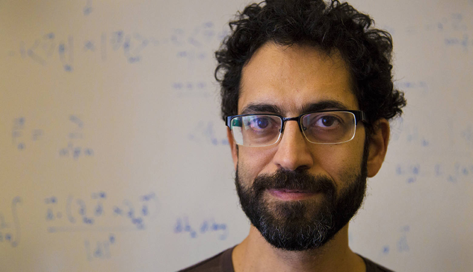Babak Seradjeh is an associate professor of physics at Indiana University. (Peter Balonon-Rosen/Indiana Public Broadcasting)