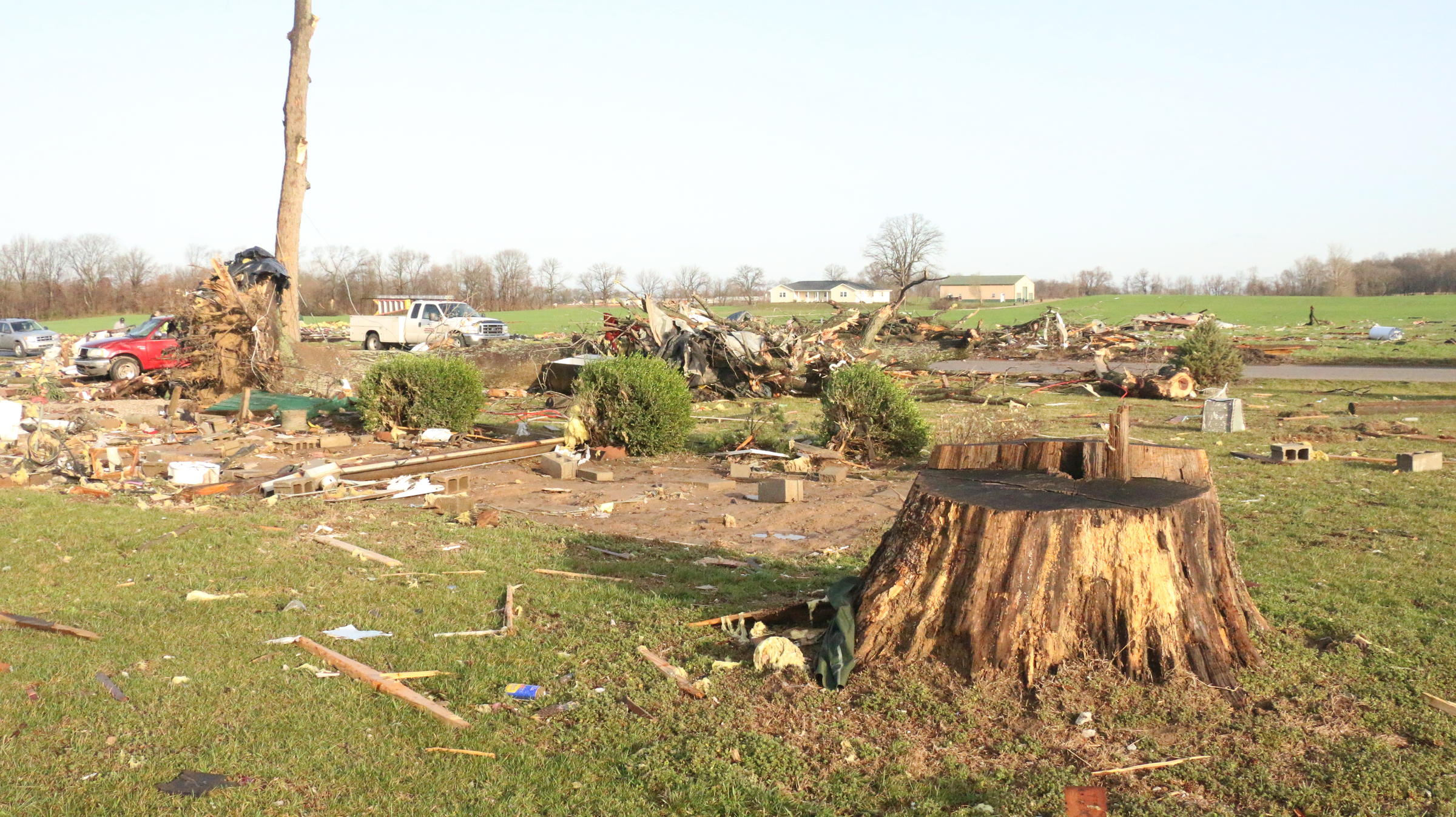 Tornado Damage Clean Up Underway in Southern Indiana Indiana Public Radio