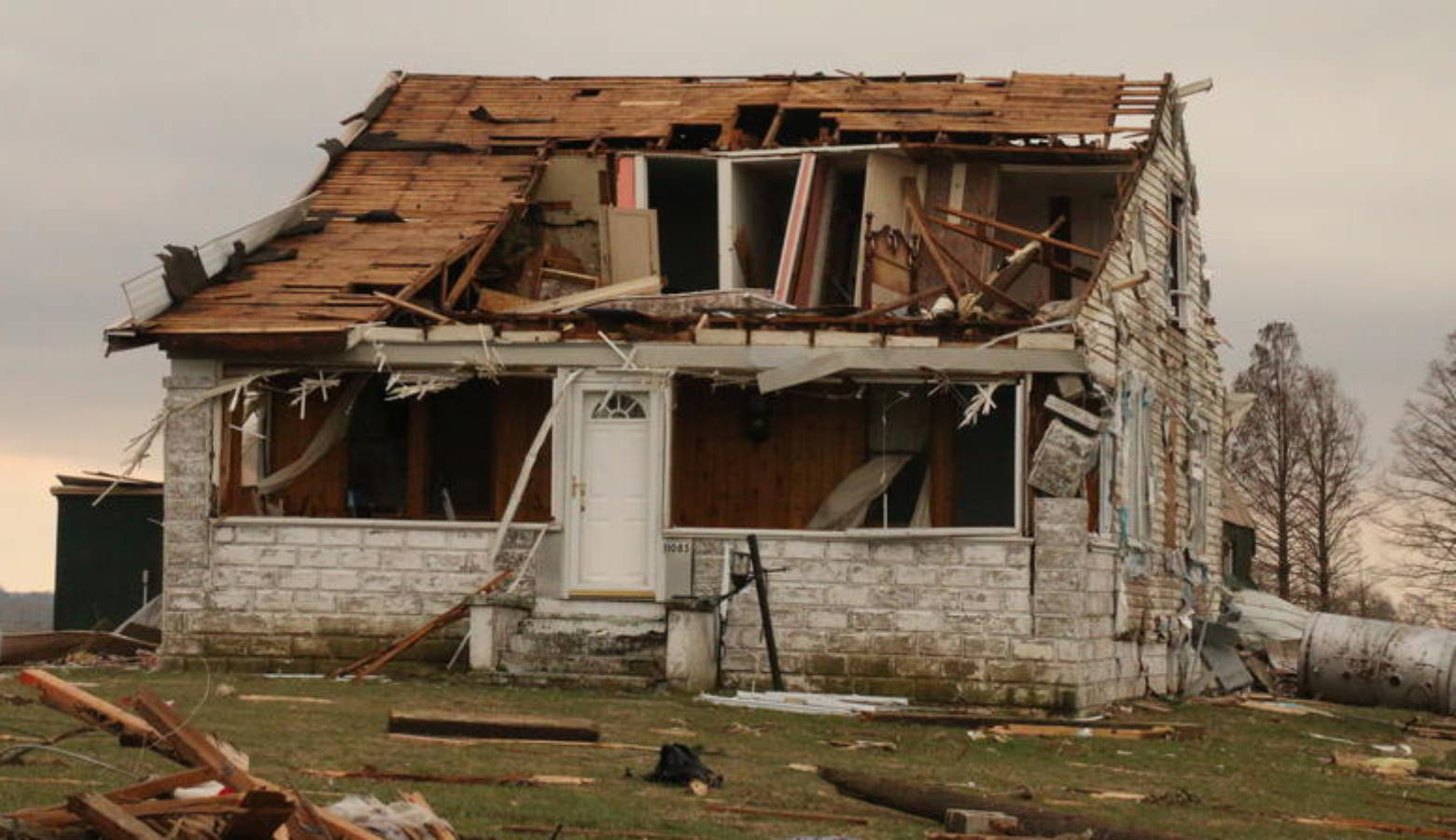 Tornado Damage Clean Up Underway in Southern Indiana Indiana Public Radio