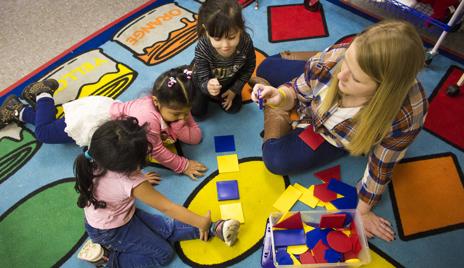 According to state law, to be eligible for state-funded pre-K, a parent needs to be working or attending school within 30 days of the program’s start. (Peter Balonon-Rosen/IPB News)