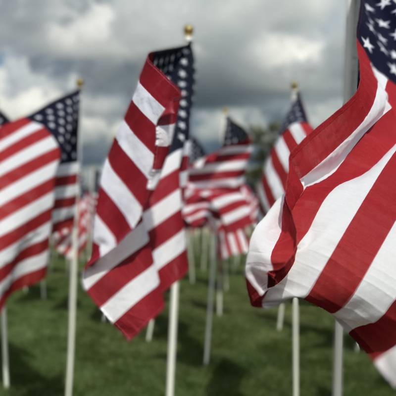 Muncie Flies Flags Of Honor – Indiana Public Radio