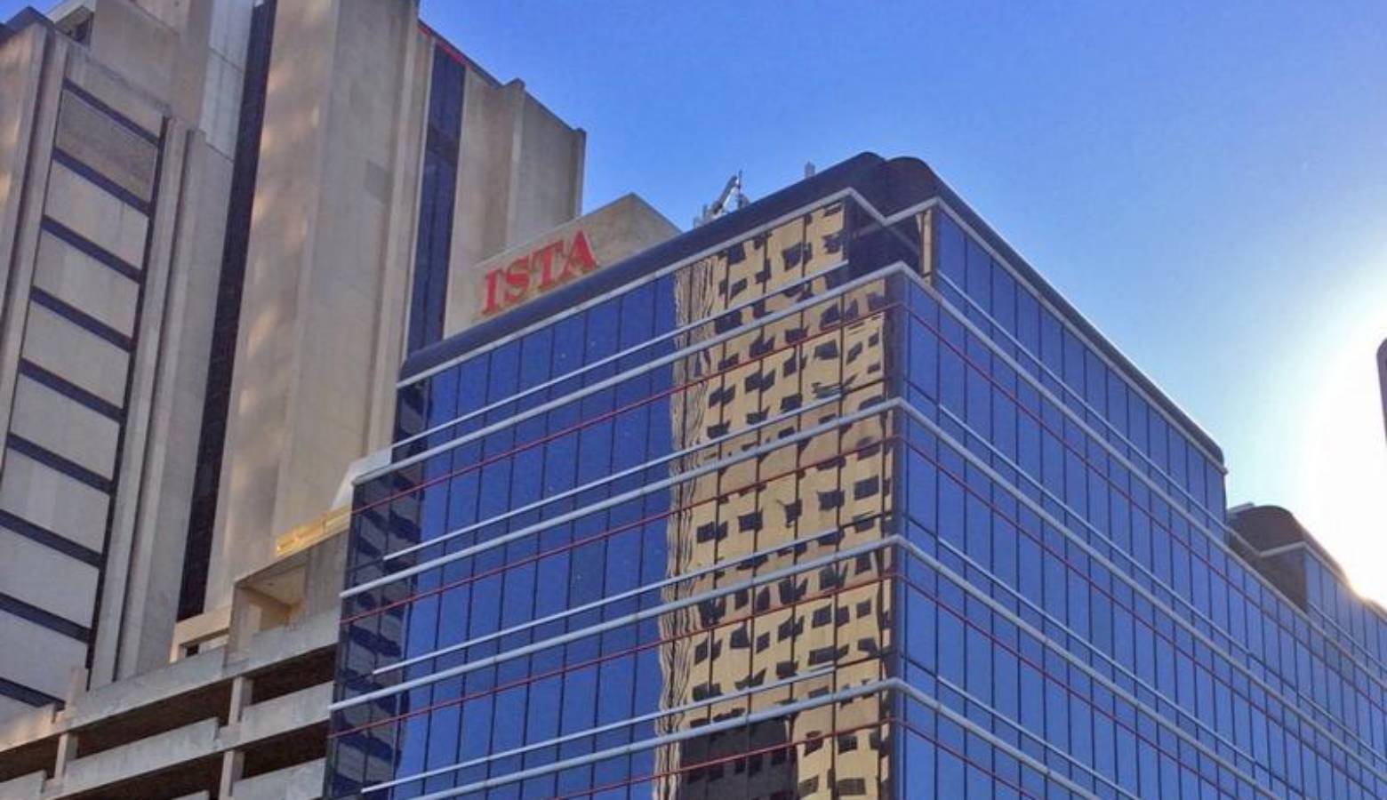 The Indiana State Teacher's Association headquarters in downtown Indianapolis. (Jeanie Lindsay/IPB News)