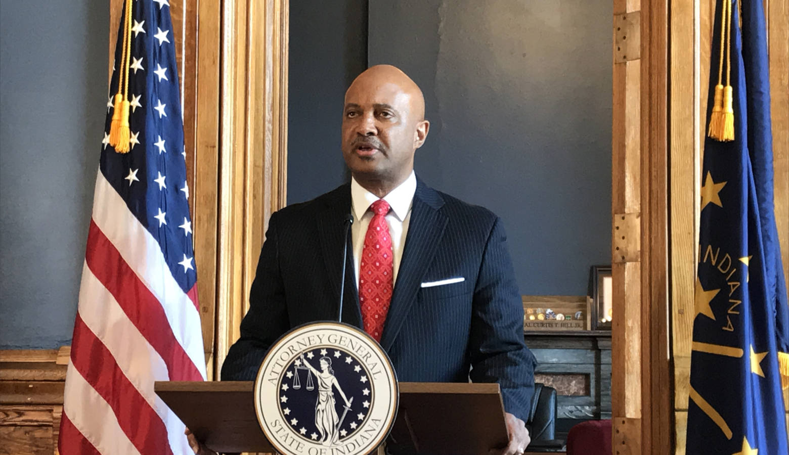 Four women say Attorney General Curtis Hill groped them at a party. (Brandon Smith/IPB News)