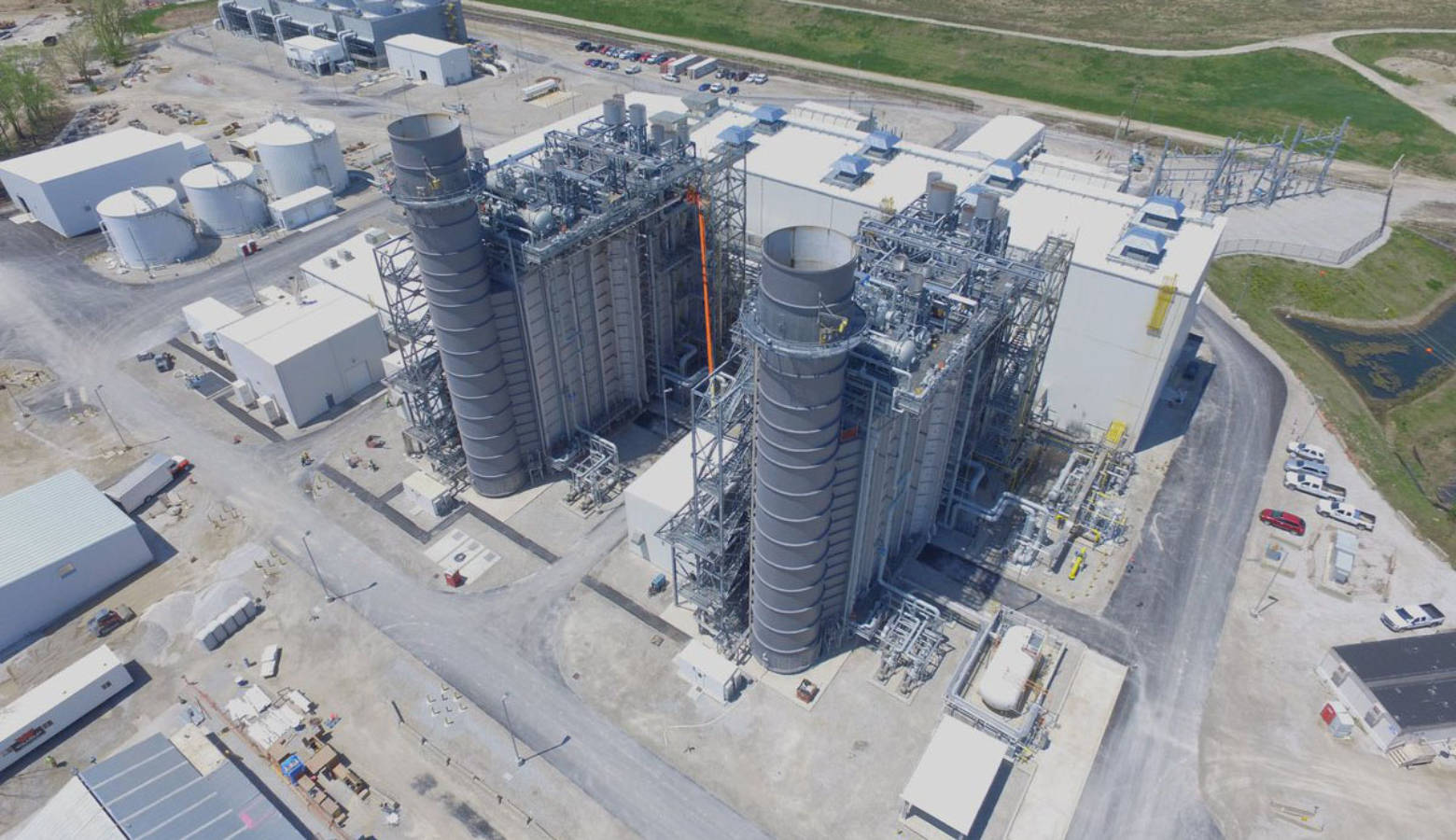 IPL's new natural gas plant in Martinsville came online this year. The proposed rate increase would help recover some of the costs of building the plant. (@IPLpower/Twitter)