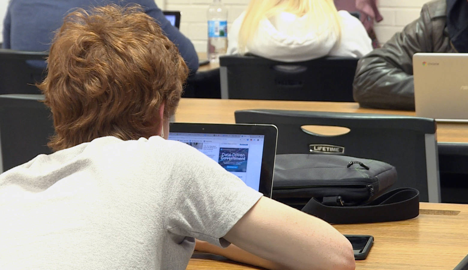 Most students at Brown County Schools don't have a reliable internet connection. (FILE PHOTO: James Vavrek/WTIU)