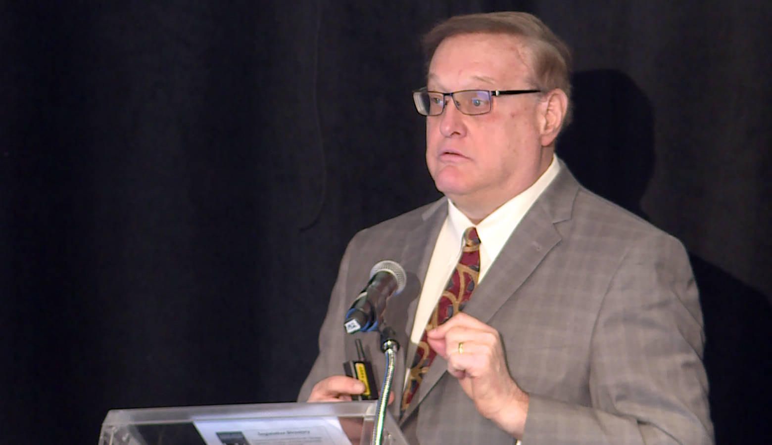 Indiana Chamber president and CEO Kevin Brinegar says STEM-focused course requirements could get more students interested in high-demand fields. (Lauren Chapman/IPB News)