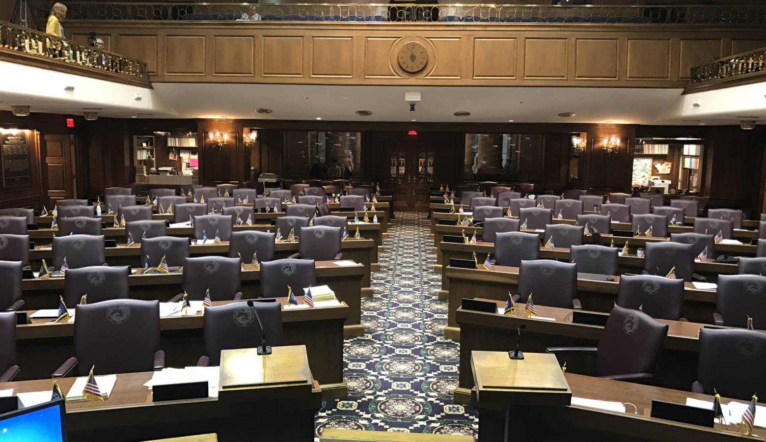 The Indiana House Chamber. (Brandon Smith/IPB News)