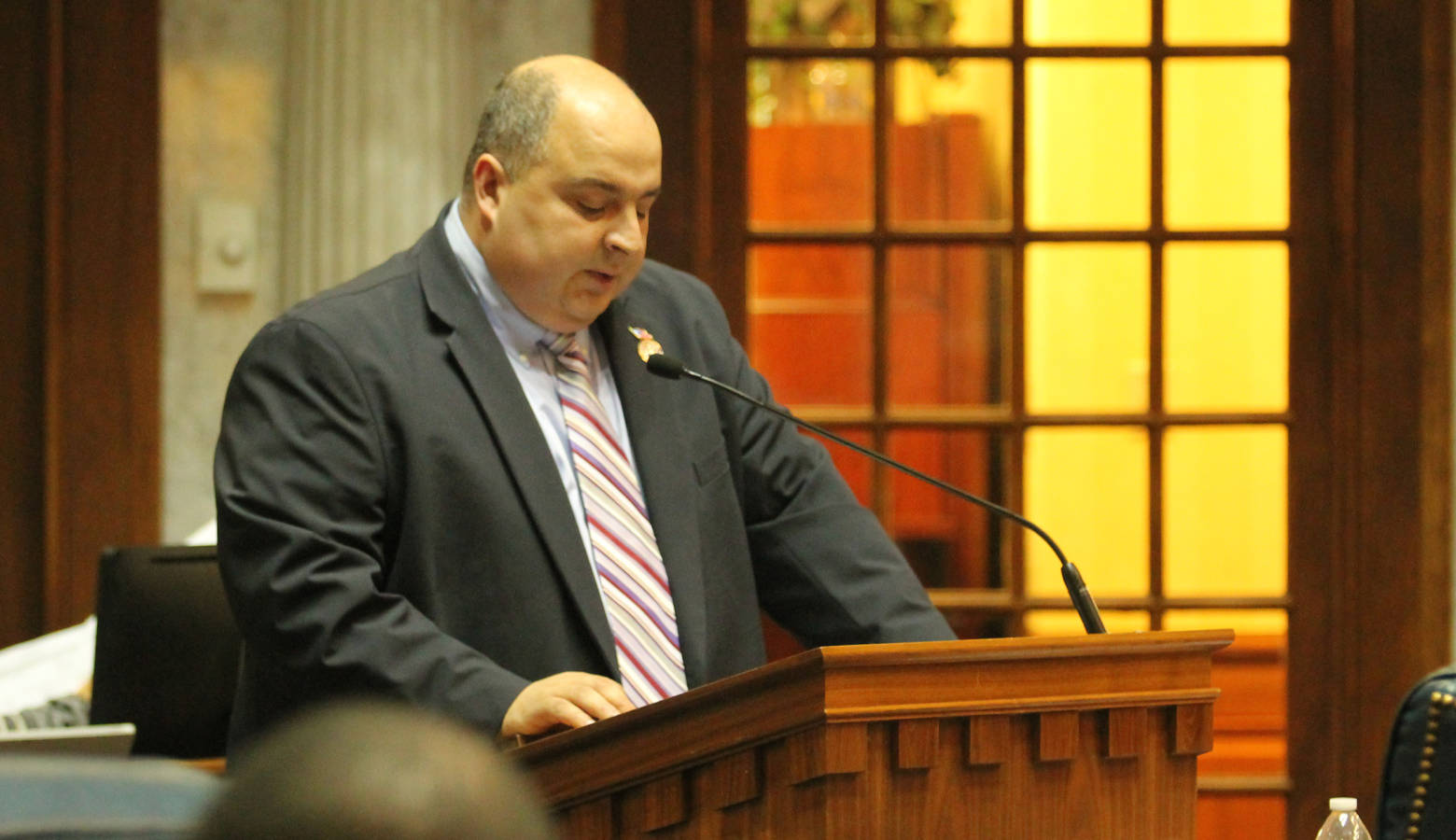 Sen. Jon Ford (R-Terre Haute) authored the bill on carbon dioxide storage. (Lauren Chapman/IPB News)