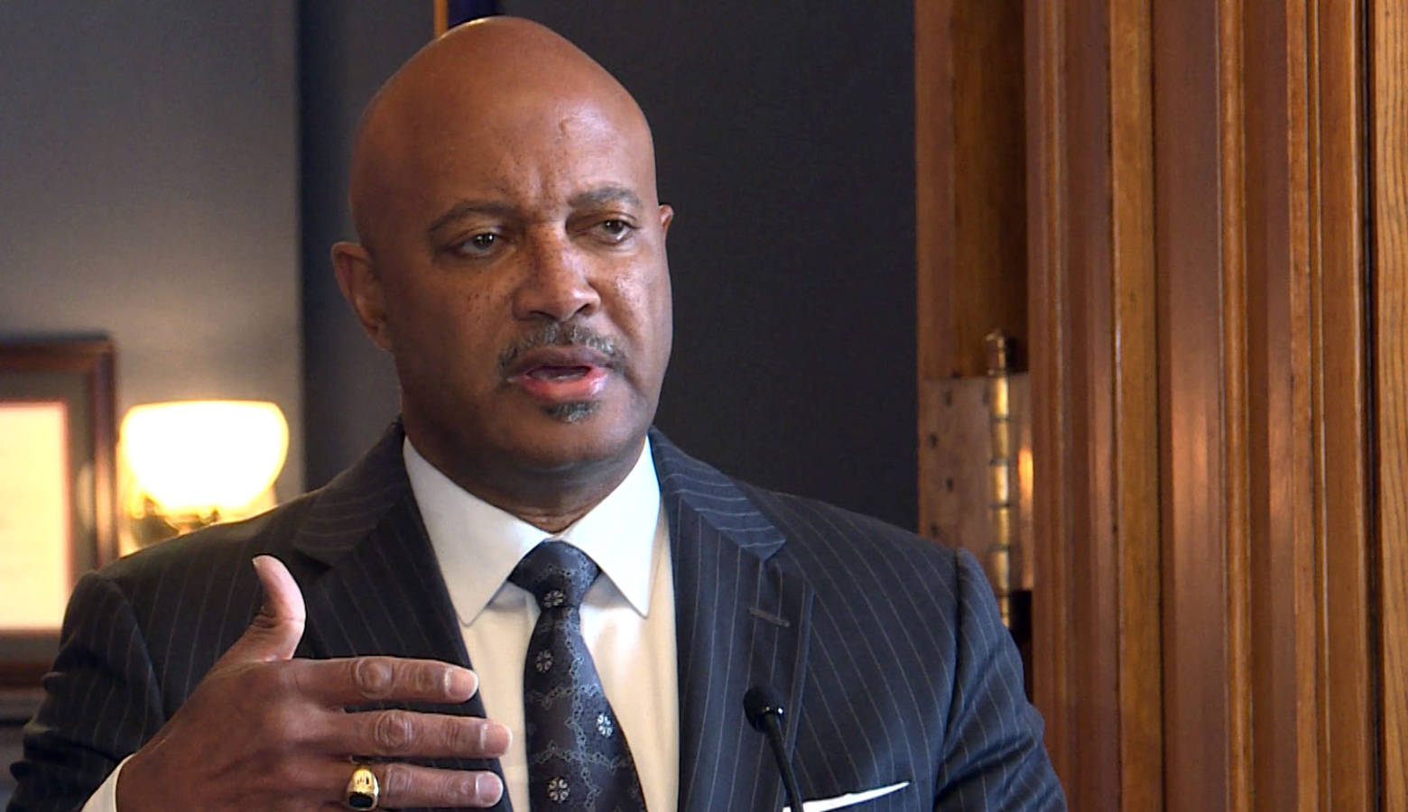 Attorney General Curtis Hill’s initial response to a disciplinary complaint claims the Indiana Supreme Court doesn’t have grounds to punish him. (FILE PHOTO: Lauren Chapman/IPB News)