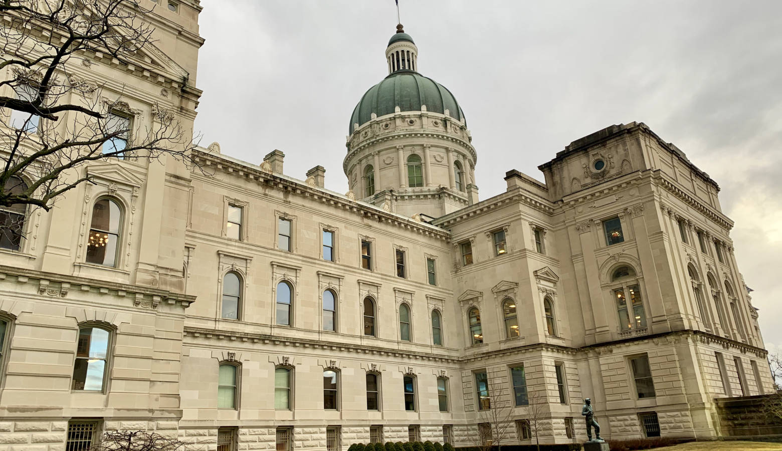 The Indiana Statehouse (Brandon Smith/IPB News)