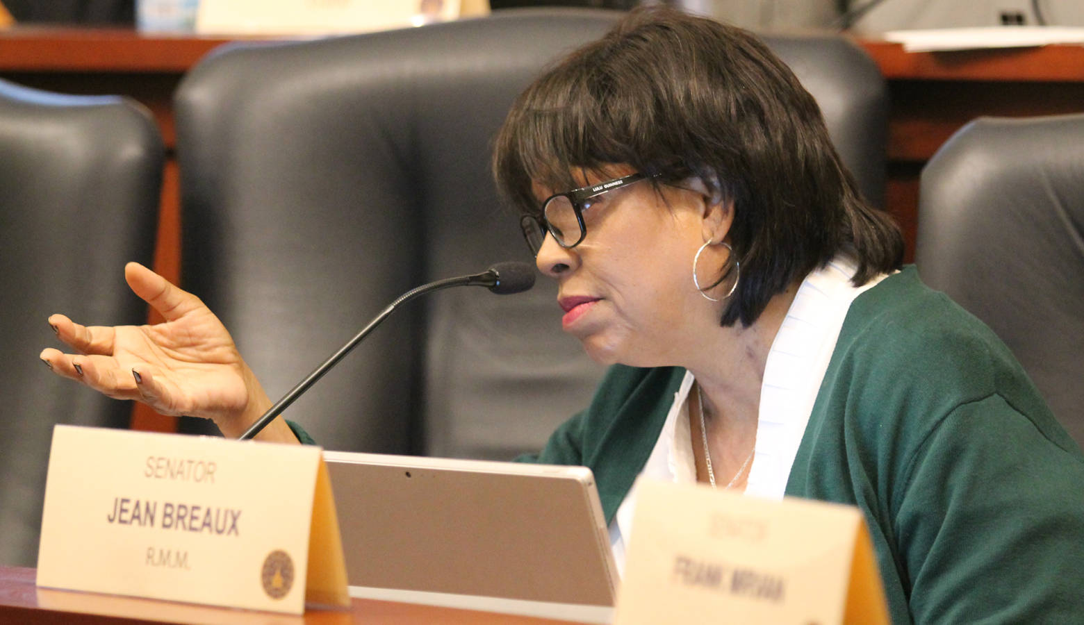 Sen. Jean Breaux (D-Indianapolis) is the bill's author. She says the legislature was more focused on limiting women's access to health care than reducing infant mortality. (Lauren Chapman/IPB News)