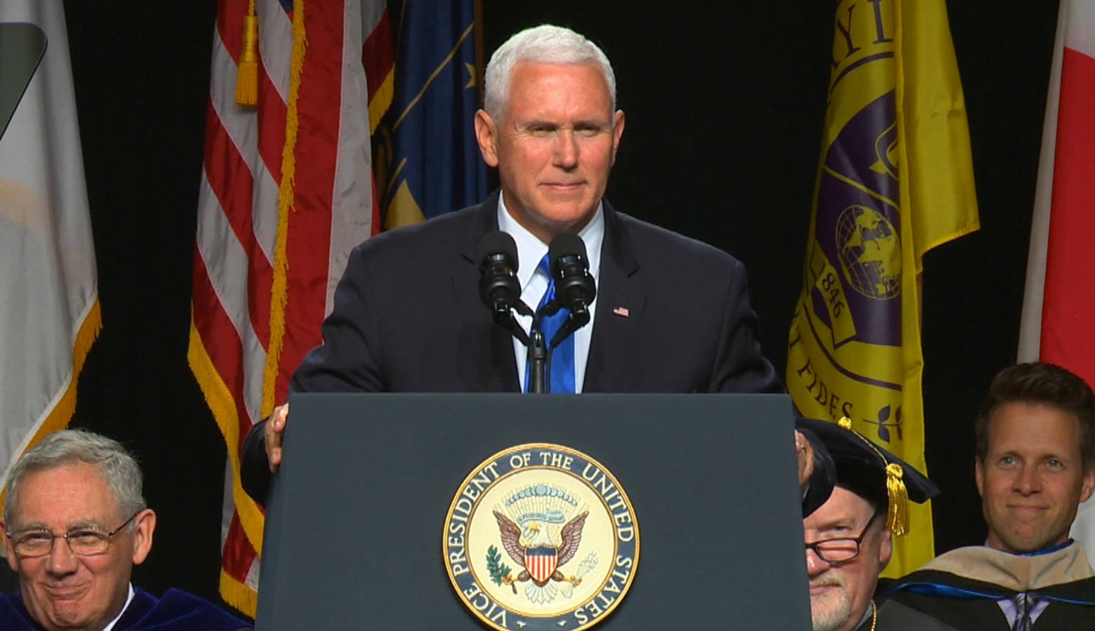 Pence Tells Taylor University Graduates To ‘Stand Up’ For Faith