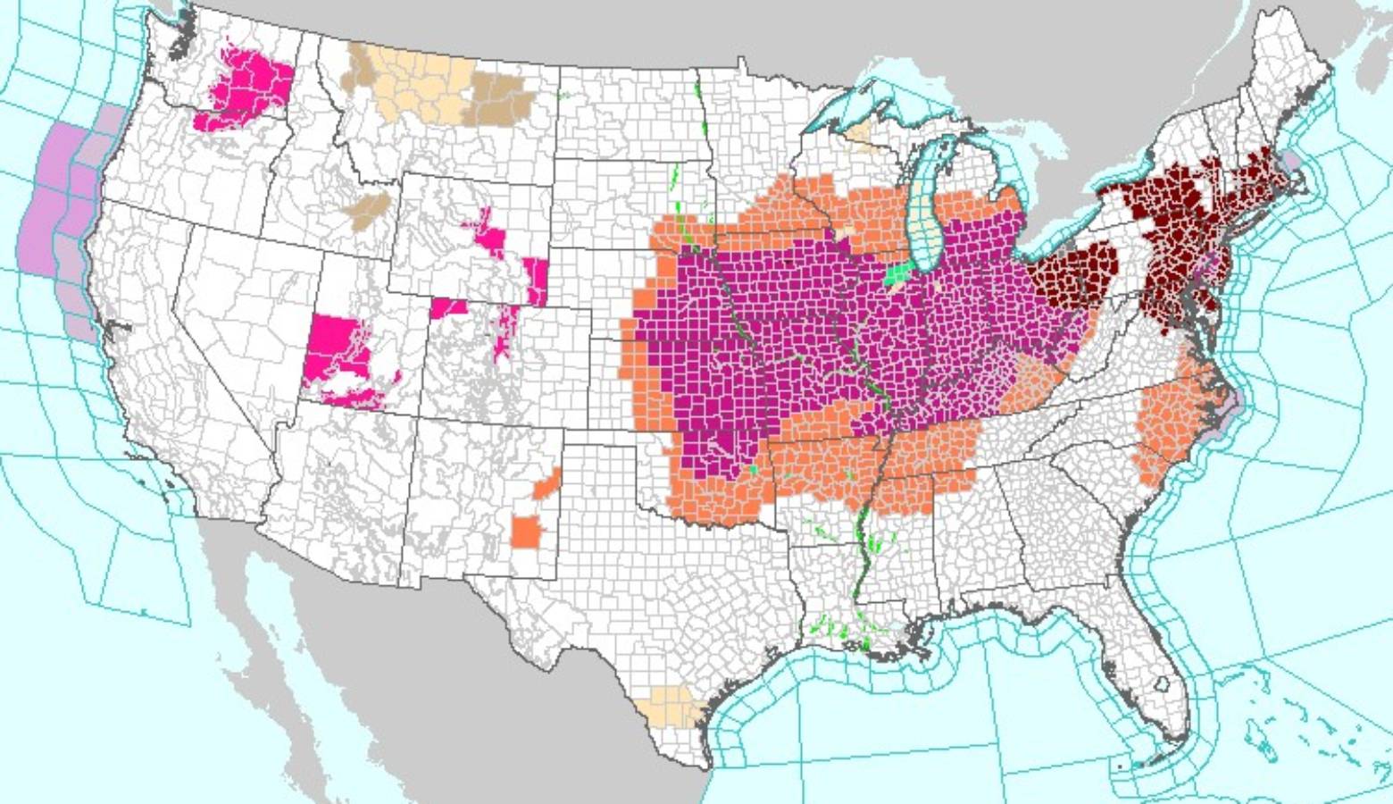 Indiana Heat Wave Due To Remnants of Tropical Storm Barry – Indiana ...