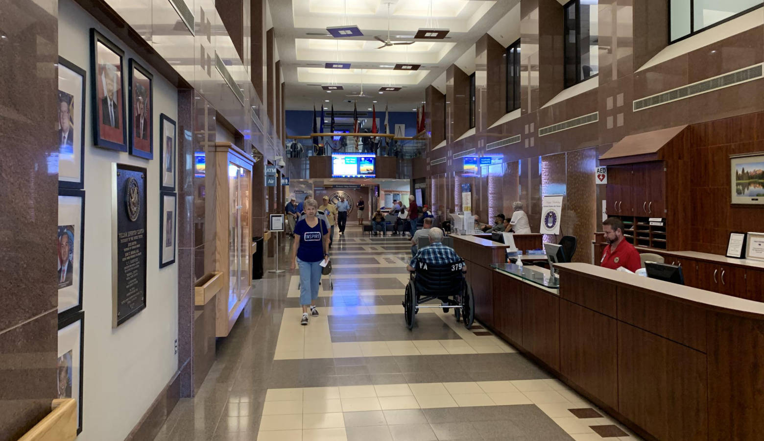 The Roudebush VA Medical Center in Indianapolis was built after WWII. (Jill Sheridan/IPB News)