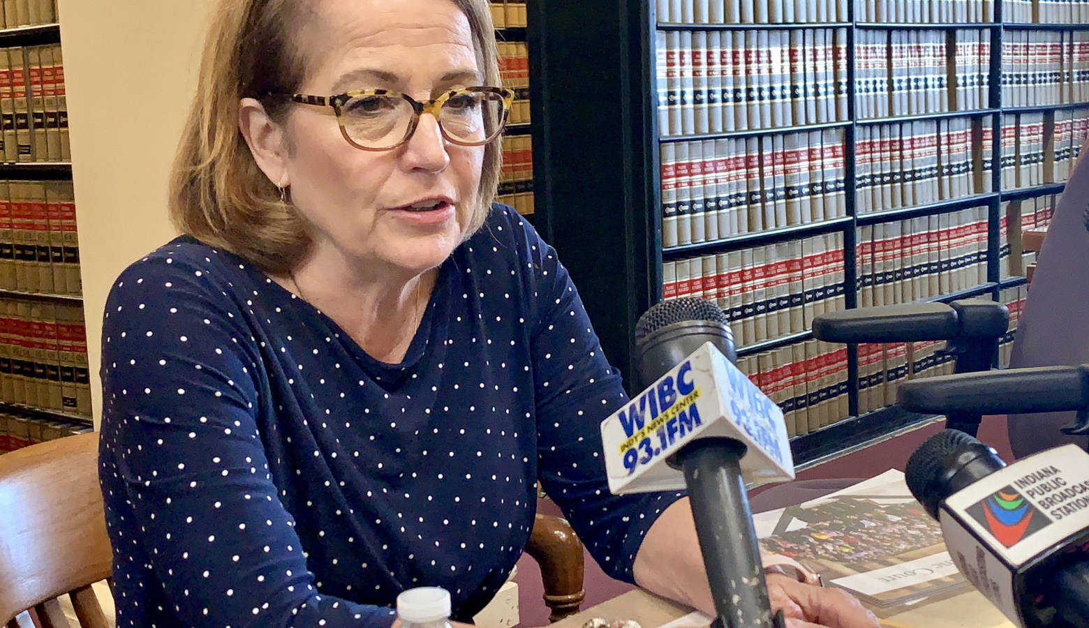 Chief Justice Loretta Rush says the state needs to act to improve its bar exam passage rate. (Brandon Smith/IPB News)