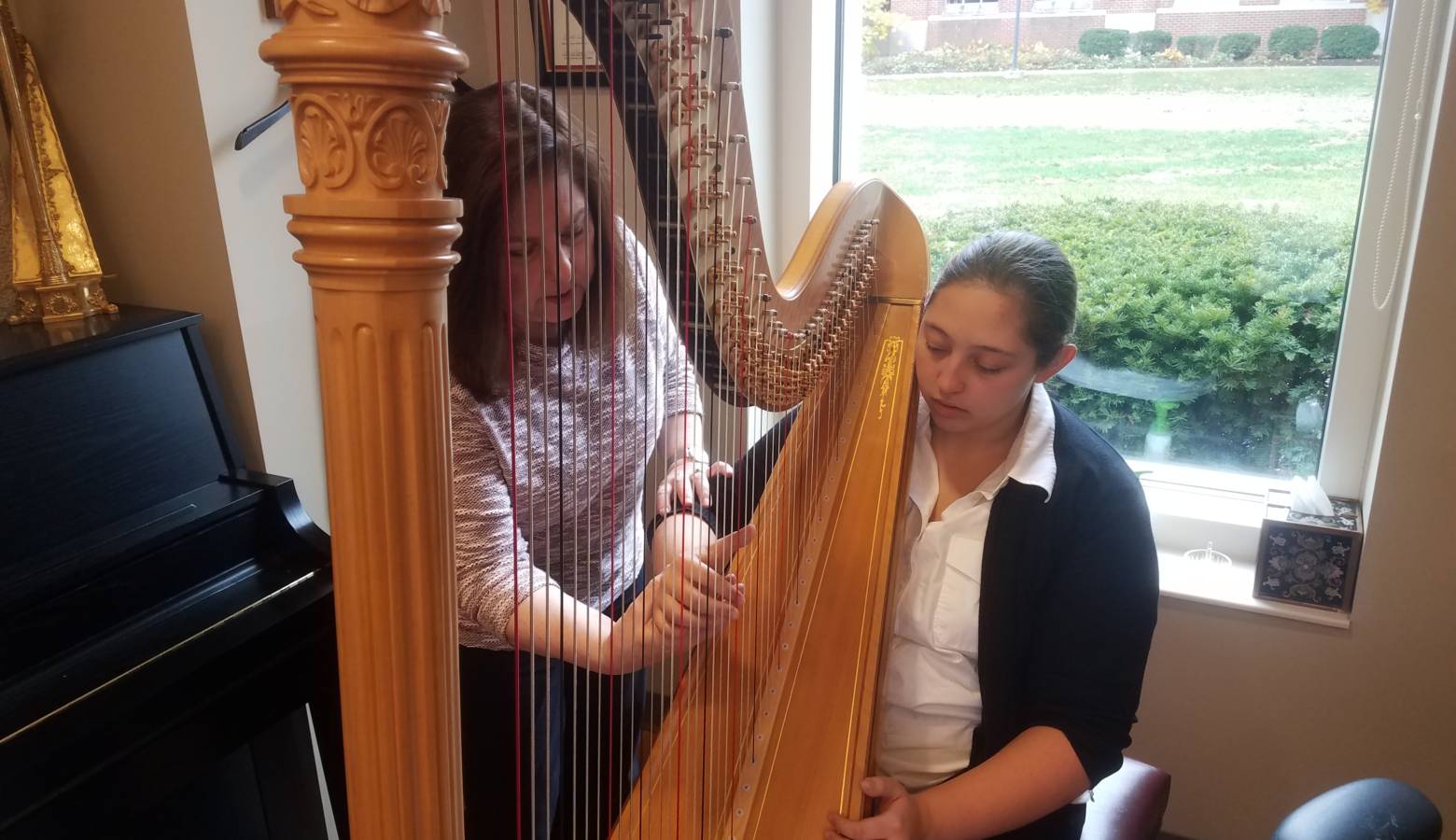 Ball State Harp Professor Reflects on Decades of Teaching – Indiana