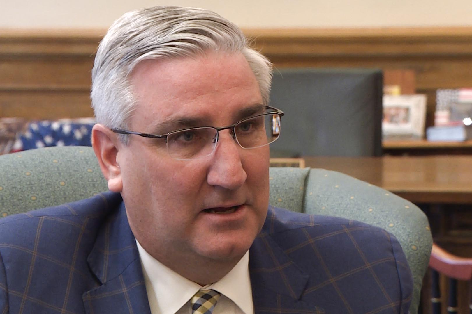 Holcomb On Holding Teacher Pay Until 2021: 'I Want To See The Numbers'