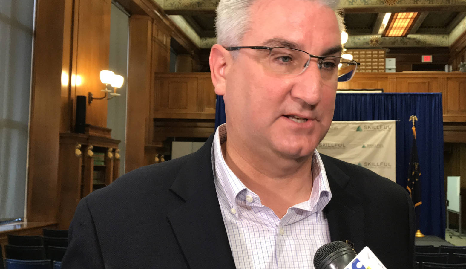 Gov. Eric Holcomb (FILE PHOTO: Brandon Smith/IPB News)