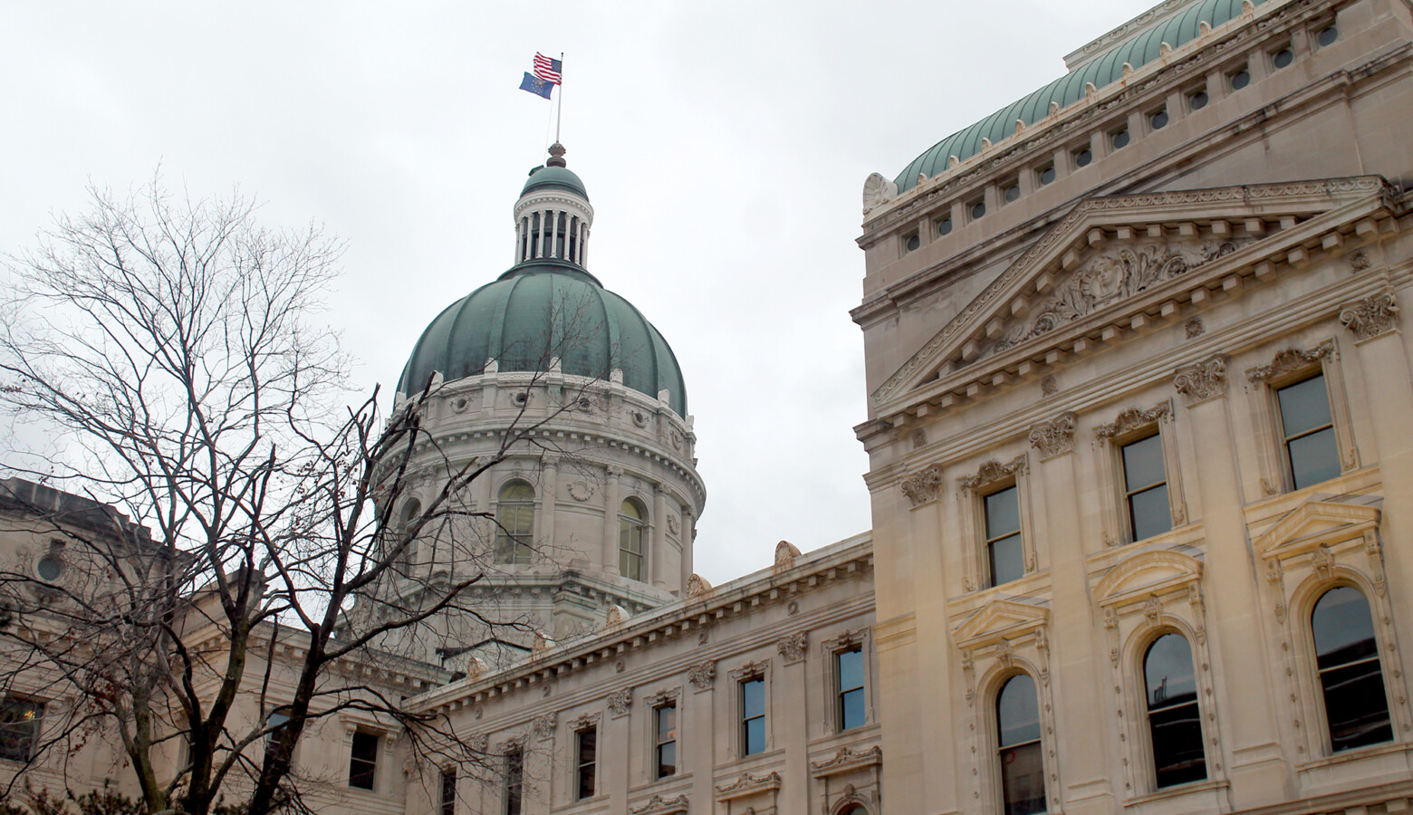 The Indiana Statehouse. (Lauren Chapman/IPB News)