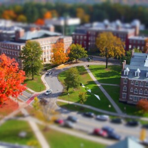 Dean Donaldson - campus life - tilt shift