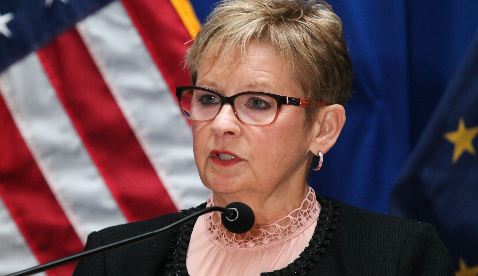 Indiana Secretary of State Connie Lawson says it's her goal to have a "normal" election in November - which would not include expanded vote-by-mail. (Lauren Chapman/IPB News)