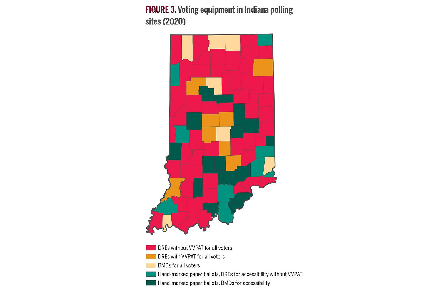 A Majority Of Indiana Voting Machines Vulnerable Without Paper Backups