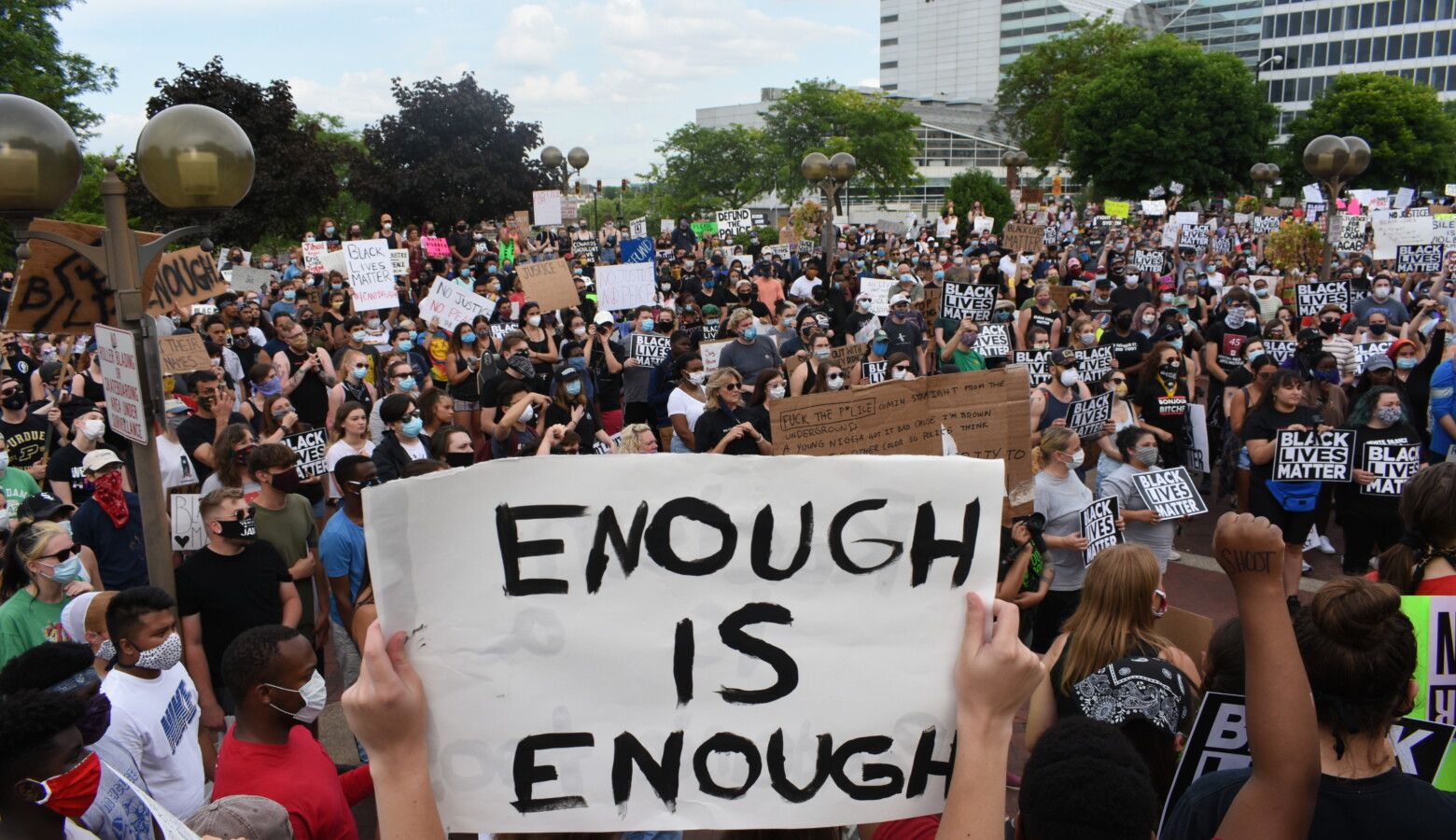 2021 police reform legislation was crafted over the last year following protests around the country against police misconduct and racial inequity. (Justin Hicks/IPB News)