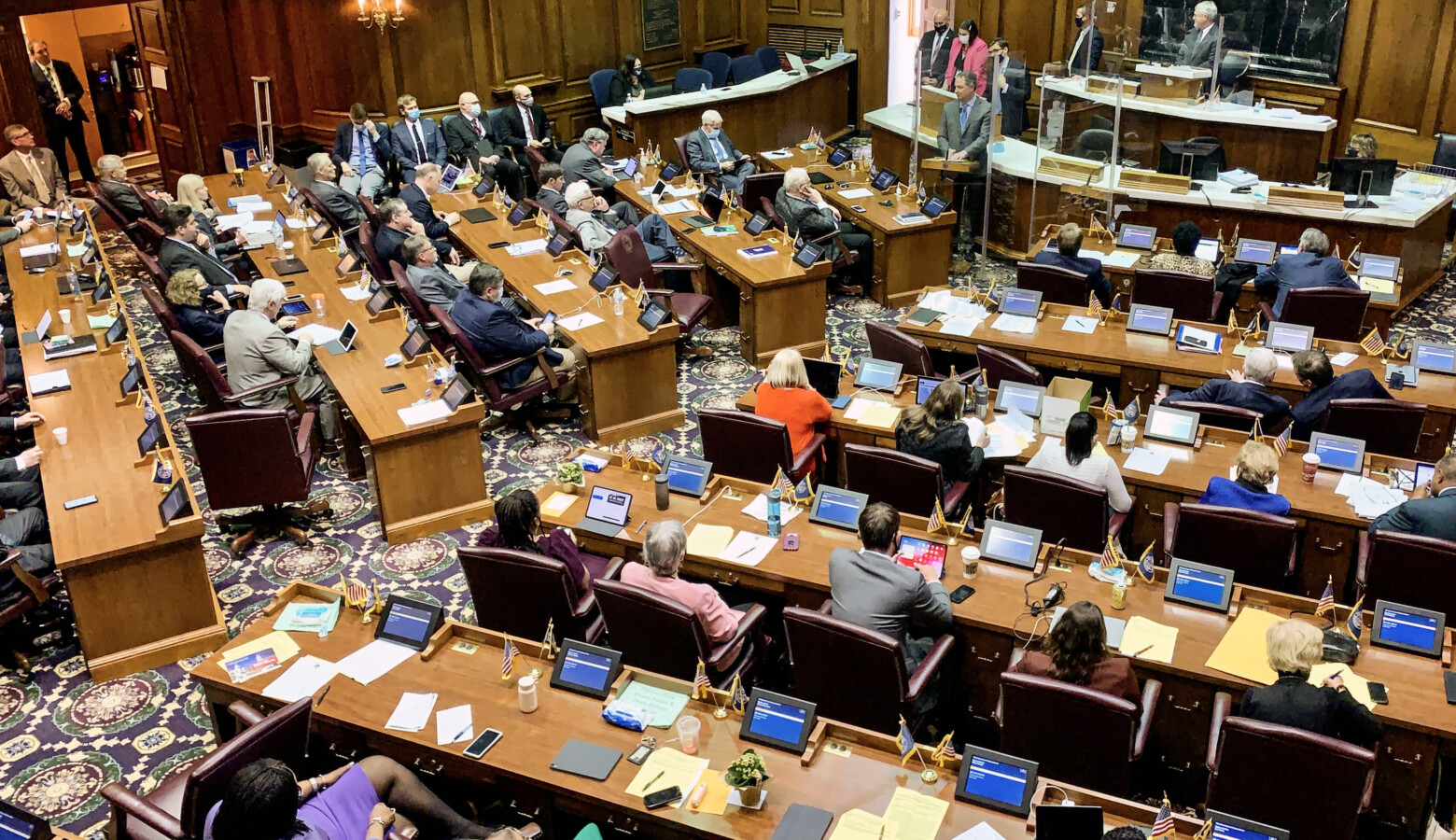 Only two members of the Indiana House voted against the new state budget, both of them Republicans. (Brandon Smith/IPB News)