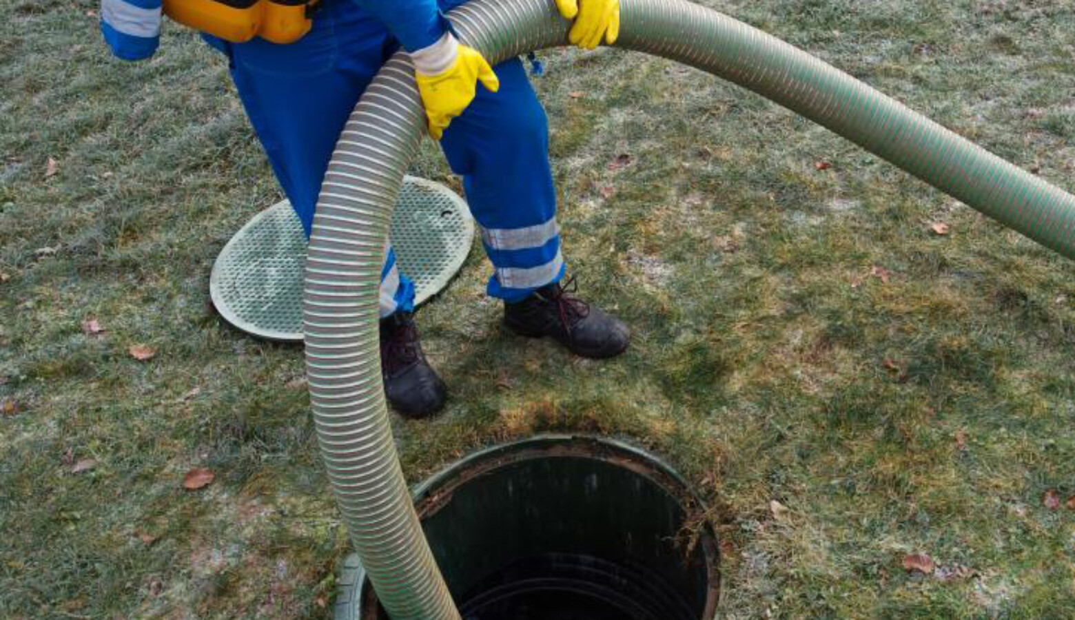 A septic tank getting pumped. (U.S. Environmental Protection Agency)