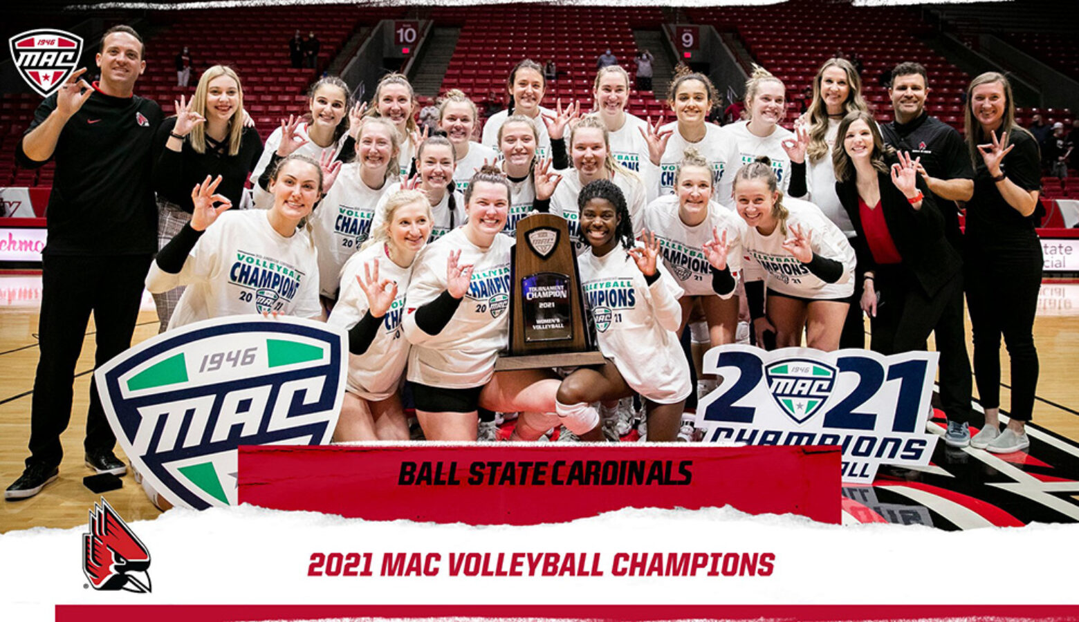 Ball State WVB wins MAC Tournament, will make 10th trip to the NCAA