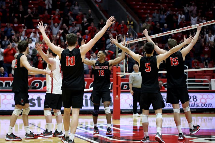 Ball State men’s volleyball team ranked 7; ranked 3rd in NCAA RPI