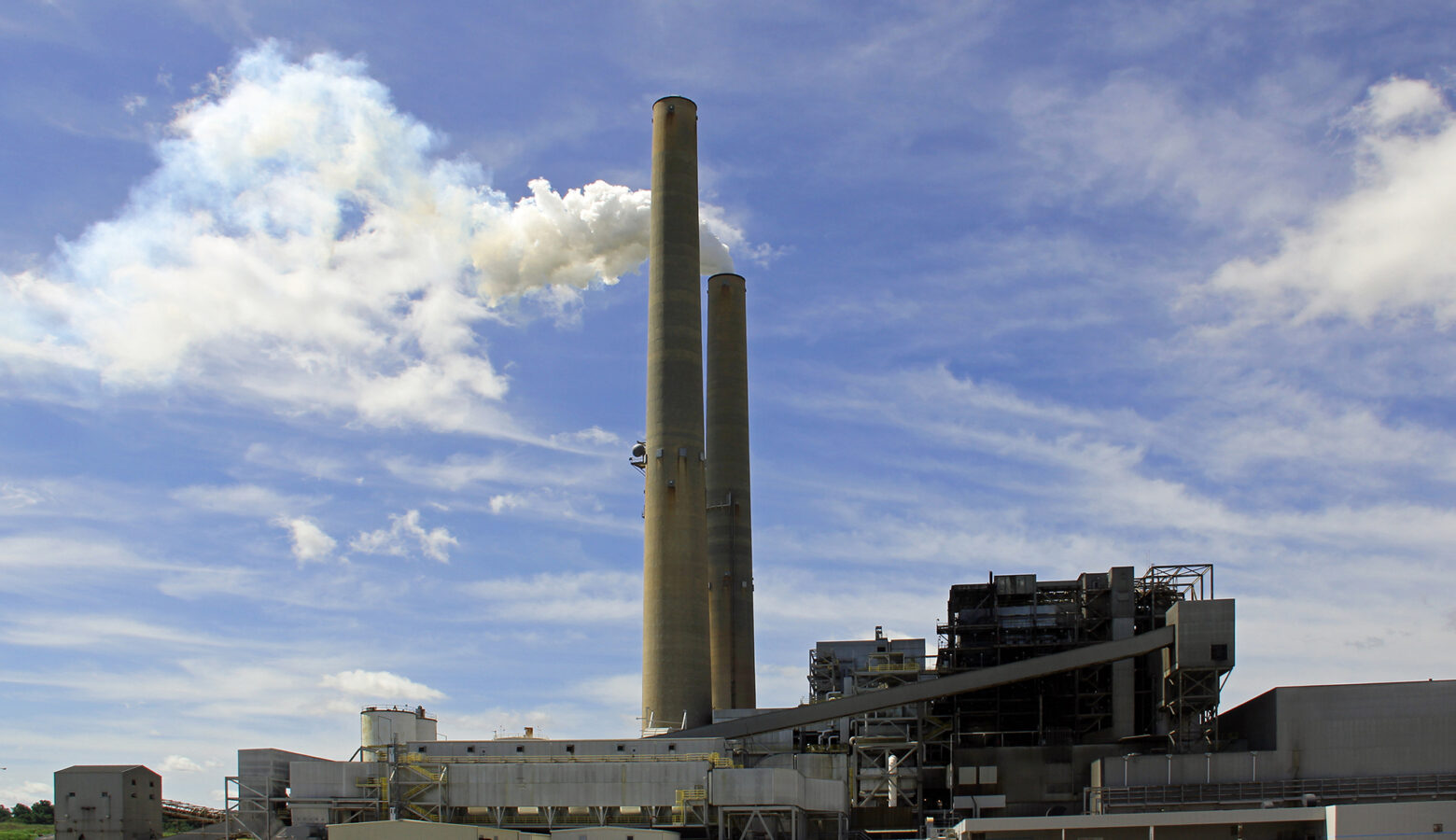 CenterPoint's A.B. Brown coal plant in 2011. The plant was set for retirement last year.