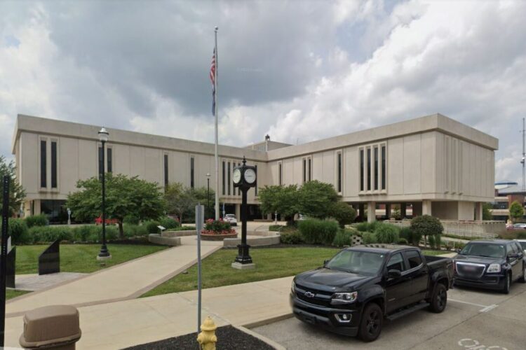 The Delaware County building.