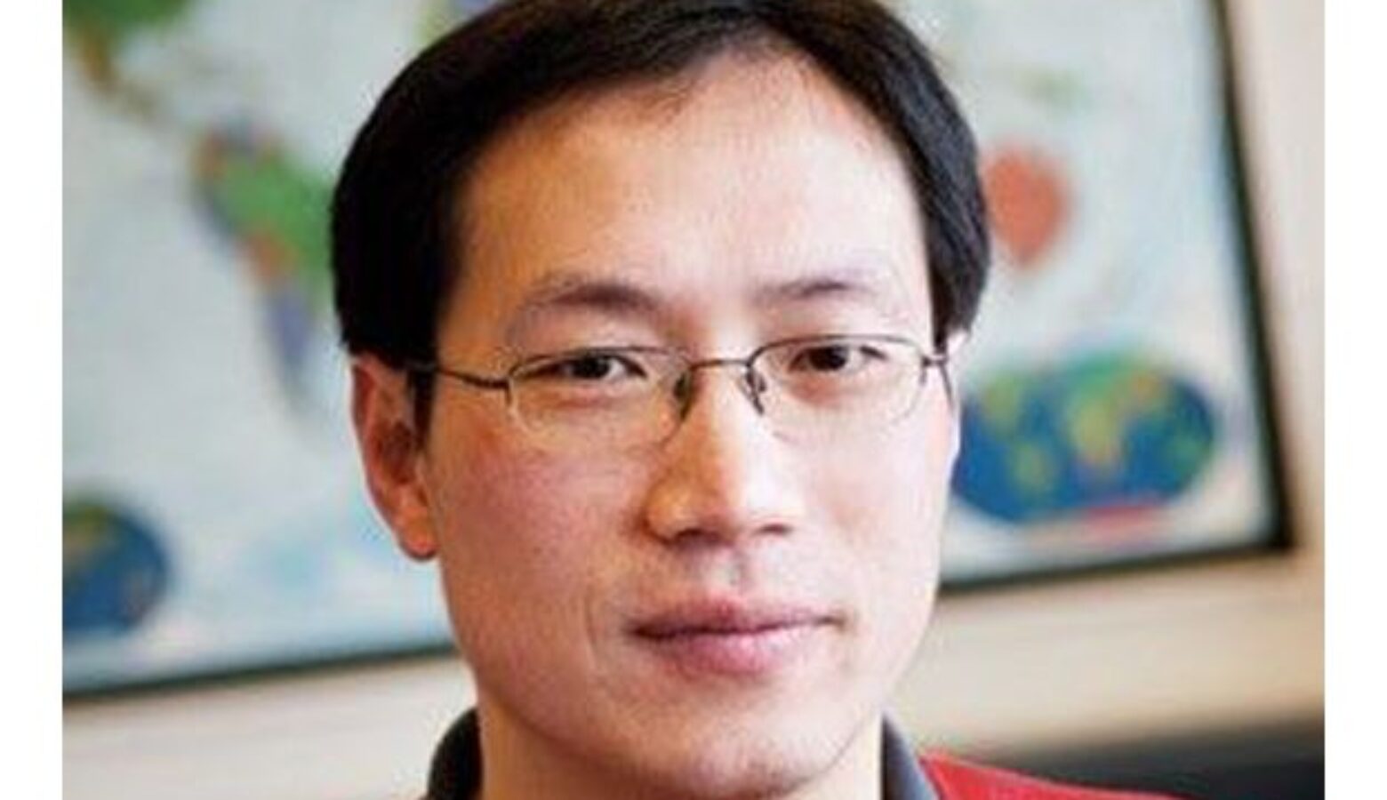 A closeup photo of XiaoFeng Wang.