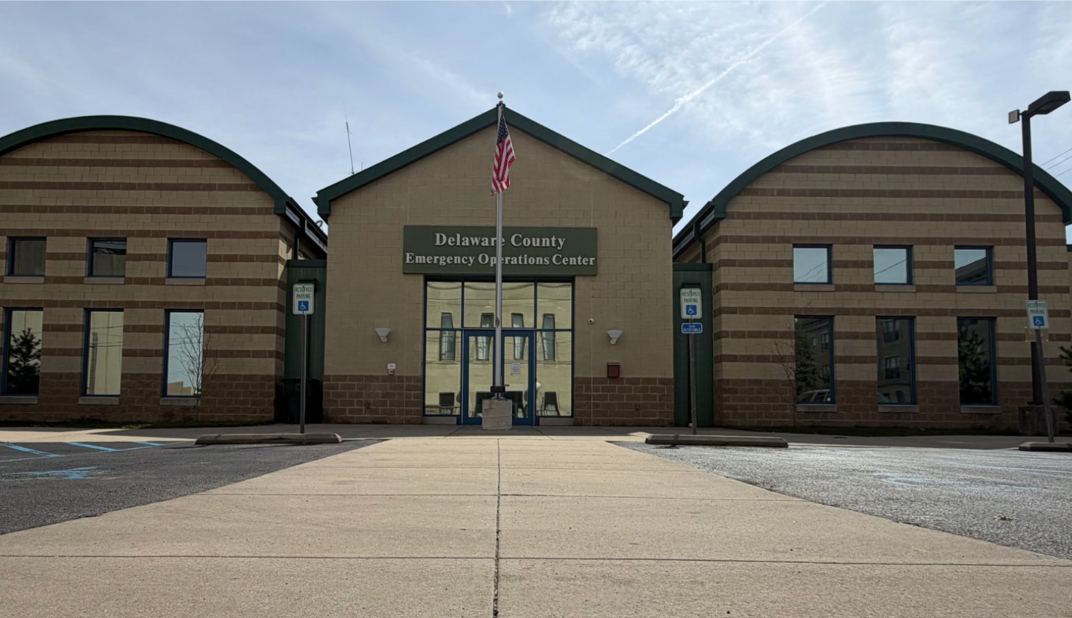 Delaware County Emergency Management Center in Muncie.
