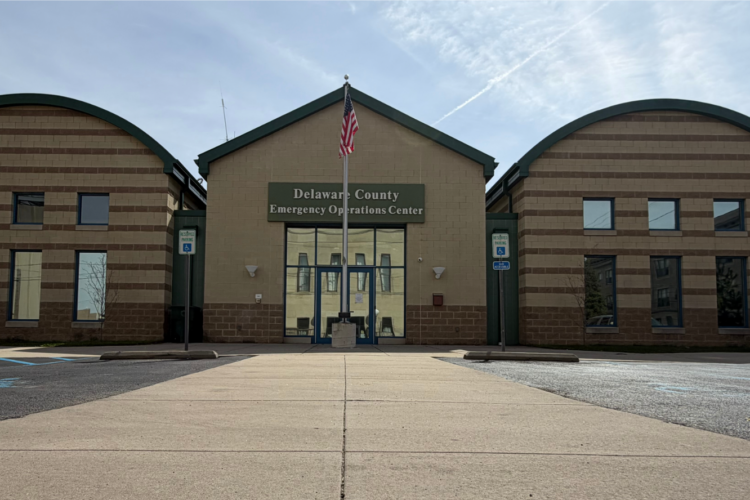 Delaware County Emergency Management Center in Muncie.
