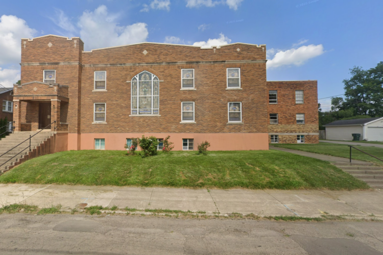 The former Industry United Methodist Church on Mock Avenue in Muncie.