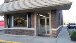The outside of the Lapel Indiana Town Hall building