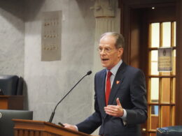 Geoffrey Mearns at the Indiana Statehouse.